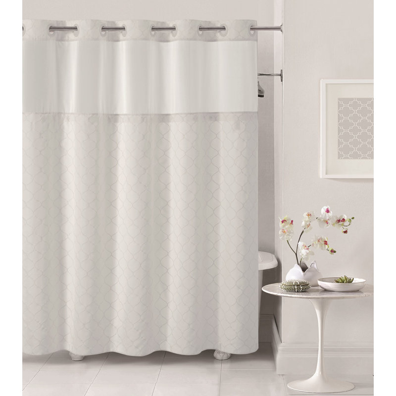 Hookless Mosaic Single Hookless Shower Curtain & Reviews Wayfair.ca